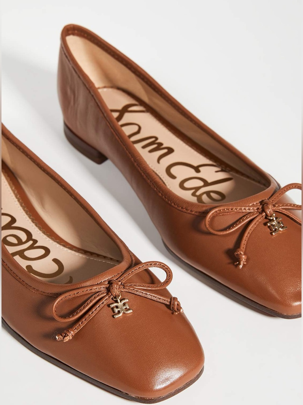 Sam Edelman Jillie Ballet Flats Saddle Brown | 11